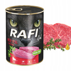 RAFI CAT Karma mokra dla kota Dolina Noteci mix smaków 8 x 400g bezzbożowa