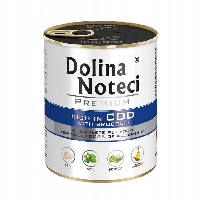 Dolina Noteci Premium mokra karma dla psa 24 x 800g dorsz