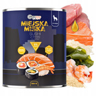 Gaczoo Miejska Miska bezzbożowa karma mokra dla psa Sushi z Rybą 24 x 800g