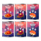 Gaczoo Miejska Miska bezzbożowa karma mokra dla kota mix smaków 6 x 400g