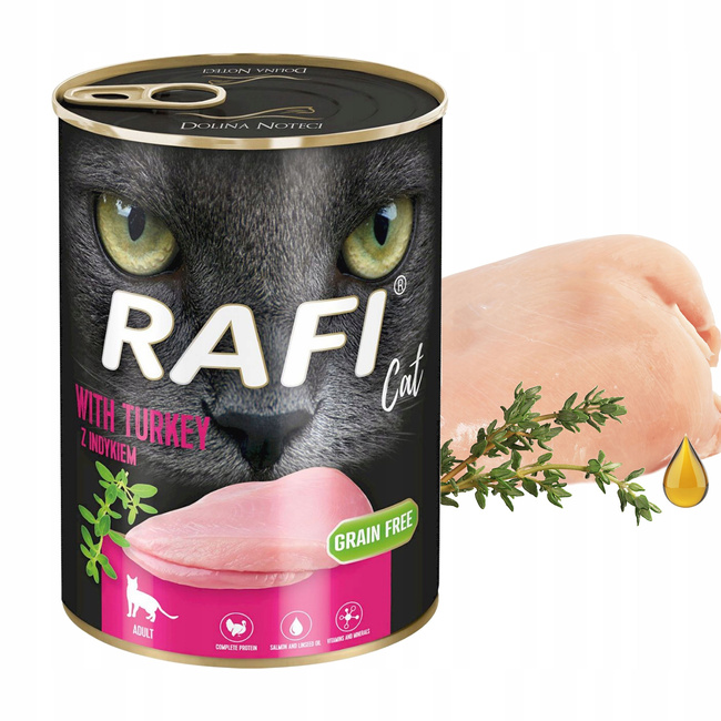 RAFI CAT FRENDI Karma mokra dla kota mix smaków 16 x 400g pełnowartościowa