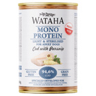 WATAHA Mono Light&Sterilised karma mokra psa Dorsz z Pasternakiem 24 x 400g