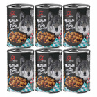 ALPHA SPIRIT Karma mokra dla psa Klopsiki Wieprzowina 6 x 400g Bezzbożowa