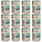 WIEJSKA ZAGRODA Mokra karma dla psa Indyk Królik 12 x 400g bezzbożowa