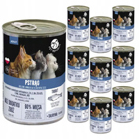 PET REPUBLIC Karma mokra dla kota Pstrąg 10 x 400g