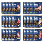 Brit By Nature 24 x 800g mix mokra karma dla psa