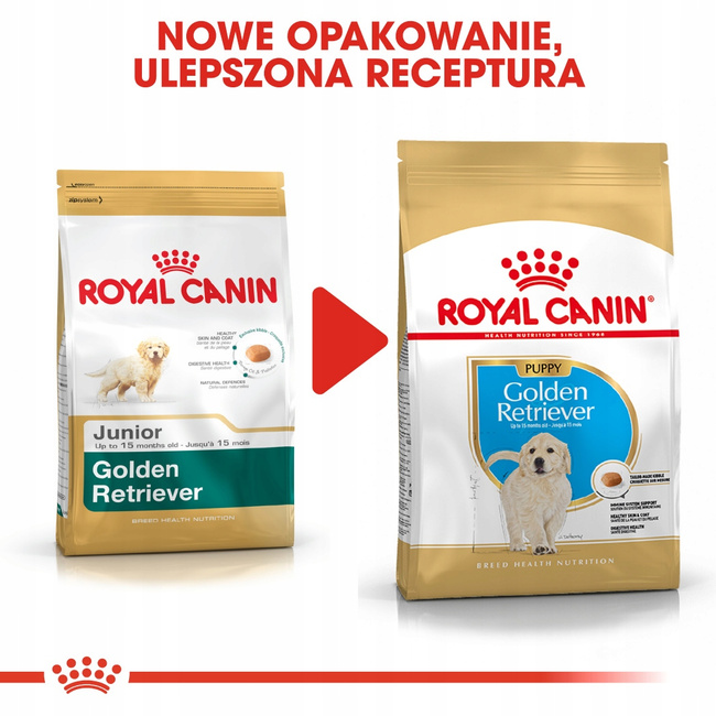 ROYAL CANIN Golden Retriever Puppy karma sucha dla szczeniąt 3 kg