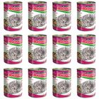 BENEK Chunks Karma mokra dla kota Kaczka 12 x 415g