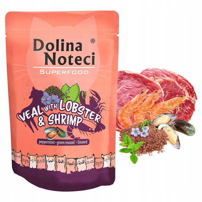 Dolina Noteci Superfood 30 x 85g mix karma mokra dla kota