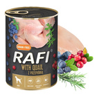 RAFI TUF TUF Karma mokra dla psa Dolina Noteci mix smaków 24 x 400g