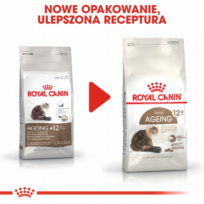 ROYAL CANIN Ageing +12 karma sucha dla kotów dojrzałych 4 kg