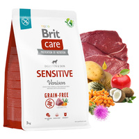 Brit Care Sensitive 3 kg Venison sucha karma dla psa