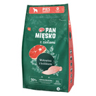 Pan Mięsko karma dla psa sucha z ziołami 3 kg Wołowina Królik M
