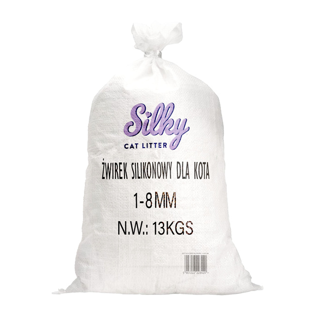 CALITTI Silky Żwirek Silikonowy dla kota 13kg