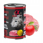 ALPHA SPIRIT Karma mokra dla psa mix smaków 6 x 400g