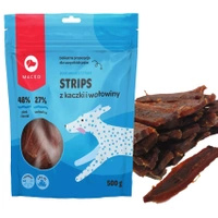 MACED Strips kaczka wołowina przysmak dla psa 500g