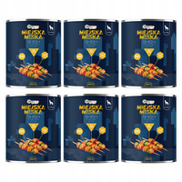 Gaczoo Miejska Miska bez zbóż karma mokra dla psa Shish z Kurczaka 6 x 800g