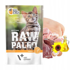 RAW PALEO Karma mokra dla kociąt mix smaków 18 x 100g Bezzbożowa
