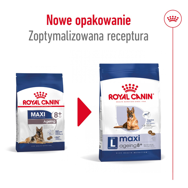 ROYAL CANIN Maxi Ageing 8+ karma sucha dla psów starszych, ras dużych 15 kg