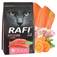 RAFI CAT Karma sucha dla kota Łosoś 7 KG