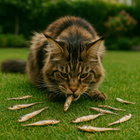 Gaczoo Przysmak dla kota Szprotki Bałtyckie 50g naturalny gryzak