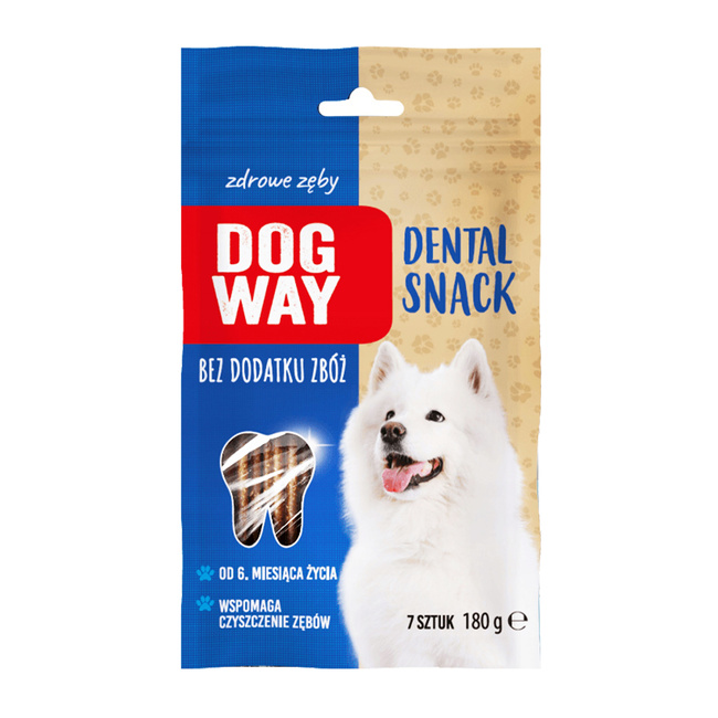 MACED DENTAL Snack przysmak na zęby 180g bez dodatku zbóż