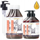 BIOFEED Euphoria Olej rybny z Łososia dla psa i kota zestaw 2x1L + 2x500ml