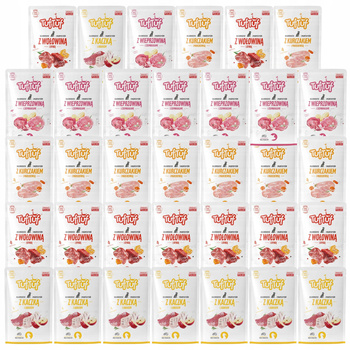 TUF TUF Saszetka Karma mokra dla psa MIX Smaków 36 x 300g pełnoporcjowa