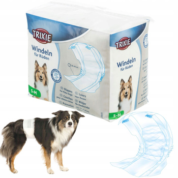 TRIXIE PIELUCHY dla psów - samca Pampersy r. S-M