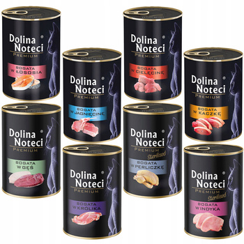 Dolina Noteci Premium karma mokra dla kota 8 x 400g Mix Smaków