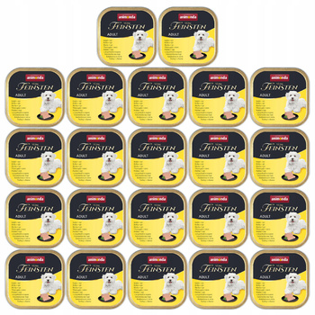 ANIMONDA Vom Feinsten Adult mokra karma dla psa Indyk z Serem 22 x 150g