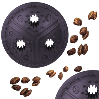 BARRY KING Dysk na przysmak dla psa Zabawka czarna 11 cm