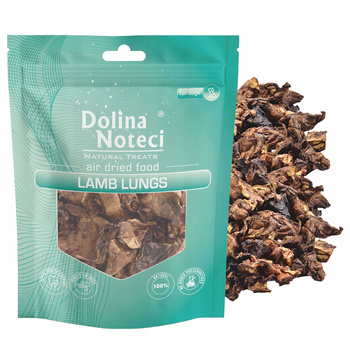 Dolina Noteci 100g płuca jagnięce przysmak dla psa
