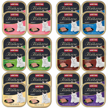 ANIMONDA Vom Feinsten Adult mokra karma dla kota 24 x 100g Mix Smaków