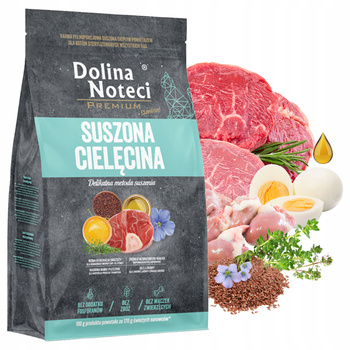 DOLINA NOTECI Premium Sterilised karma suszona dla kota Cielęcina 2 kg