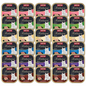 ANIMONDA Vom Feinsten Adult mokra karma dla kota 30 x 100g Mix Smaków