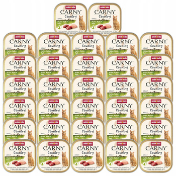 ANIMONDA Carny Country karma mokra kota Kurczak Cielęcina Sarna 32 x 100g