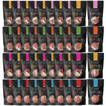 PIPER Karma mokra dla psa Dolina Noteci Mix Smaków 40 x 500g bezzbożowa