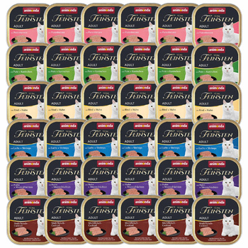 ANIMONDA Vom Feinsten Adult mokra karma dla kota 36 x 100g Mix Smaków