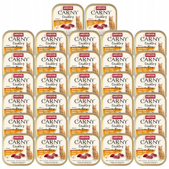 ANIMONDA Carny Country karma mokra dla kota Kurczak Kaczka Gęś 32 x 100g