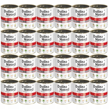 Dolina Noteci Premium mokra karma dla psa 24 x 800g wołowina