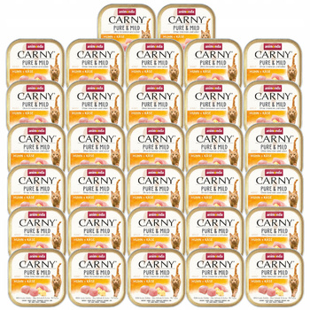 ANIMONDA Carny Pure & Mild karma mokra dla kota Kurczak z serem 32 x 100g
