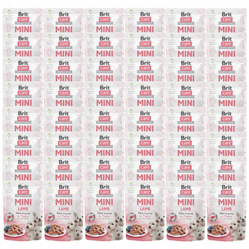 Brit Care Mini Puppy 48 x 85g Lamb mokra karma dla szczeniąt 