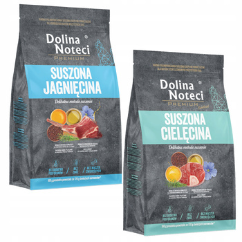 DOLINA NOTECI Premium karma suszona dla kota Mix smaków 2 x 2 kg