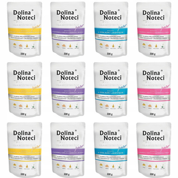 Dolina Noteci Premium Junior mokra karma dla szczeniąt 12 x 100g Mix