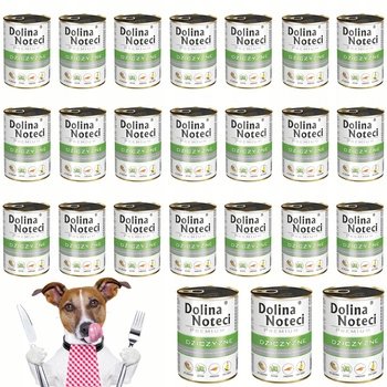 Dolina Noteci Premium mokra karma dla psa 24 x 400g Dziczyzna