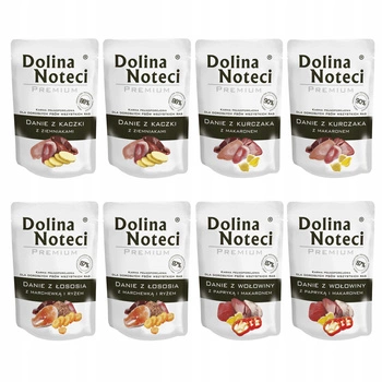 Dolina Noteci Premium Danie mokra karma dla psa 8 x 300g Mix