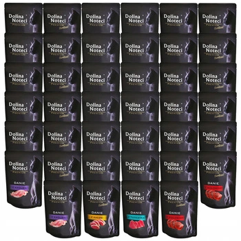 DOLINA NOTECI Premium Danie mokra karma dla kota mix smaków 40 x 85g