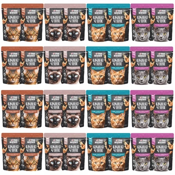 Pan Mięsko mokra karma dla kota 32 x 85g Mix