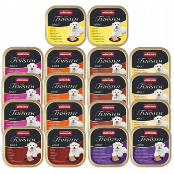 ANIMONDA Vom Feinsten Adult mokra karma dla psa Mix Smaków 18 x 150g